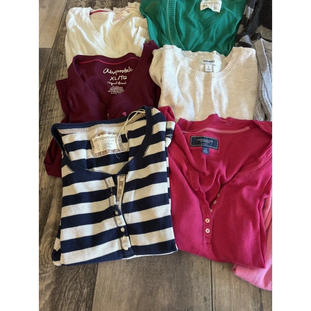 Updated: Y2K Vintage Lot Of 22 Hollister, Aero, American Eagle, Rue 21  Babydoll